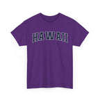 Hawaii Vintage Varsity Unisex T-shirt - Purple / S - T-Shirt