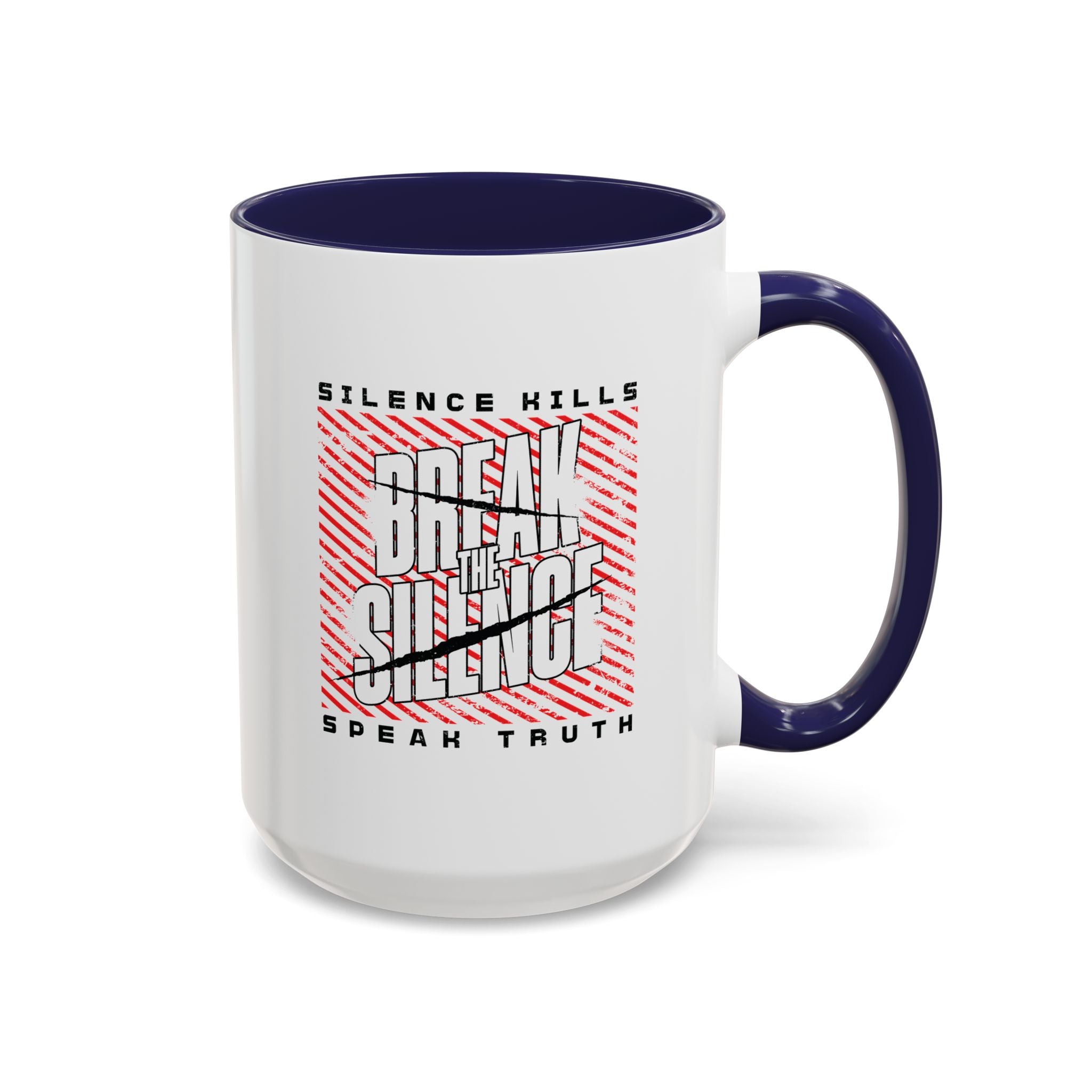 Break the Silence Accent Coffee Mug