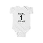 Level 1 Human Baby Bodysuit | Anime & Isekai Fan Onesie