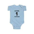 Level 1 Human Baby Bodysuit | Anime & Isekai Fan Onesie
