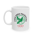 Free Palestine Ceramic Mug - 11oz