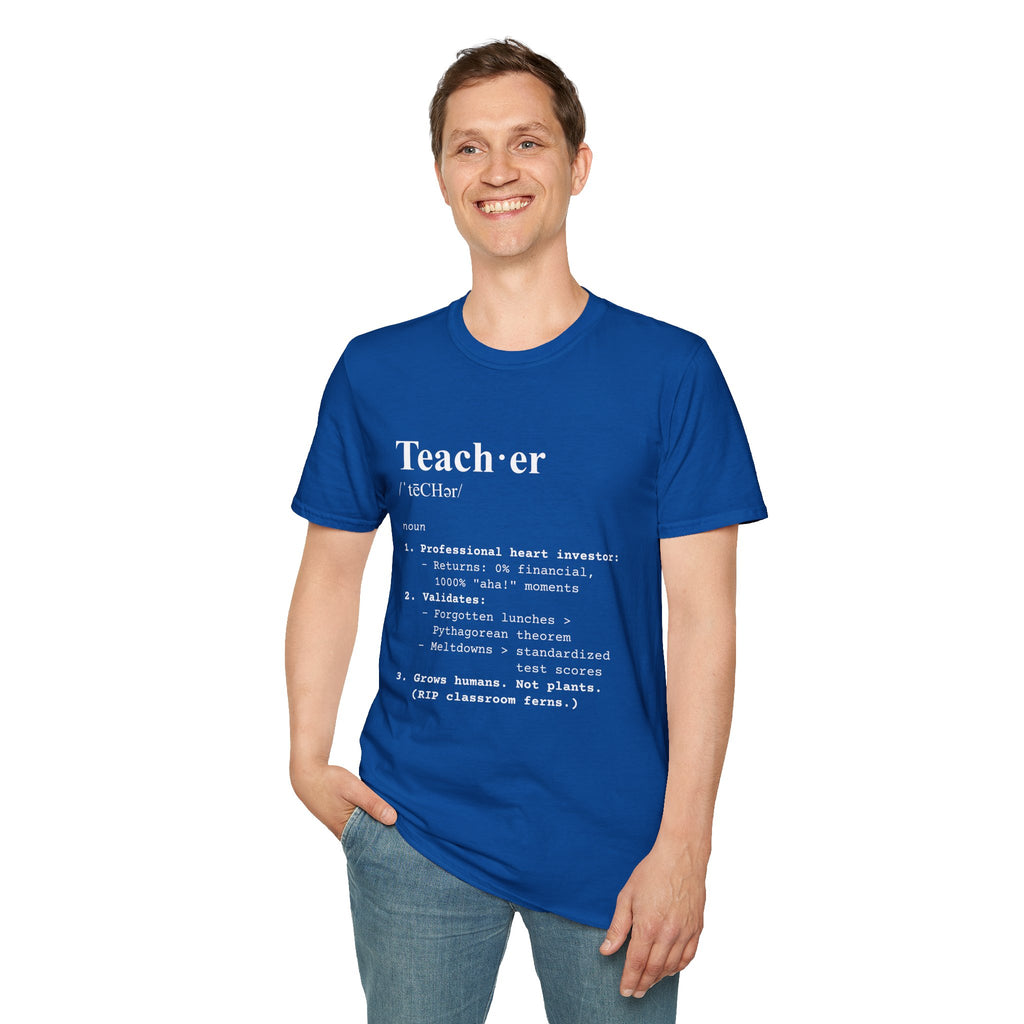 Teacher Definition T-Shirt (V4) - T-Shirt