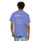Teacher Definition T-Shirt (V1 - Back Print) - T-Shirt