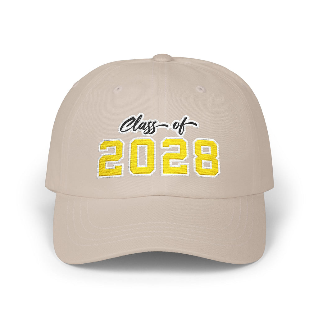 Class of 2028 Dad Hat - Stone / One size - Hats