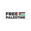 Free Palestine Car Magnet - 10’’ × 3’’ / Rectangle / 1 pc - Home Decor