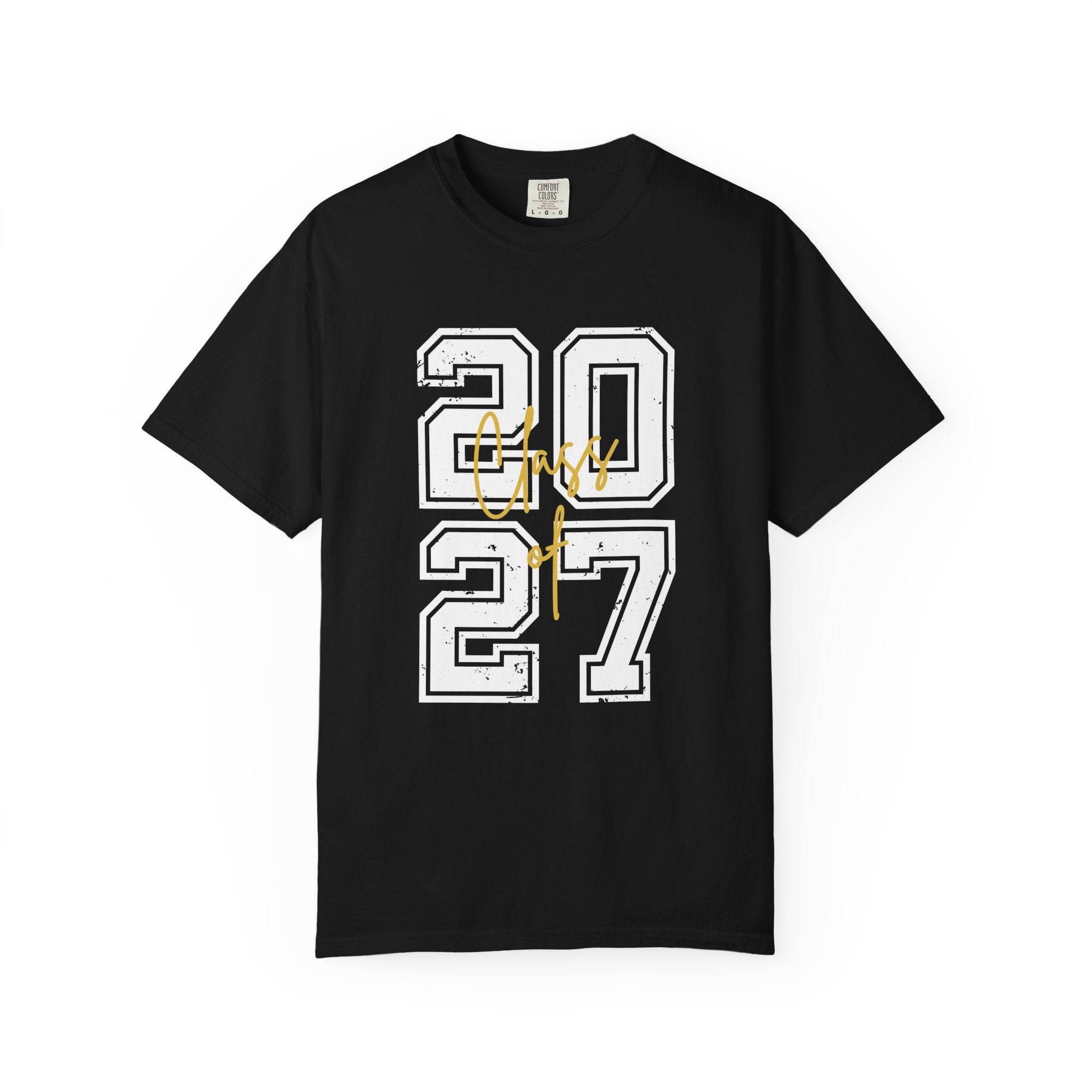Class of 2027 T-Shirt — Graduation Senior Year Tee - Black / S - T-Shirt