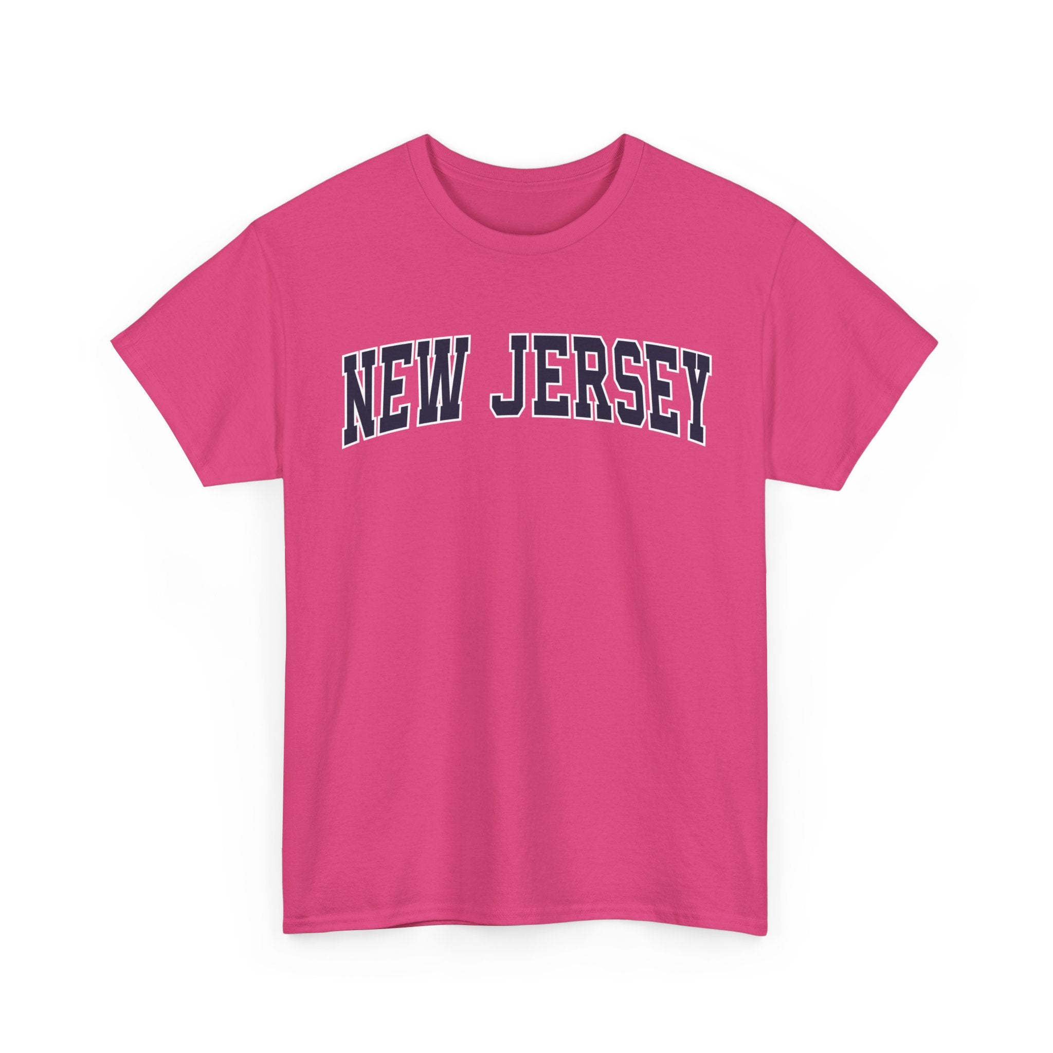 New Jersey Vintage Varsity Unisex T-shirt - Heliconia / S - T-Shirt
