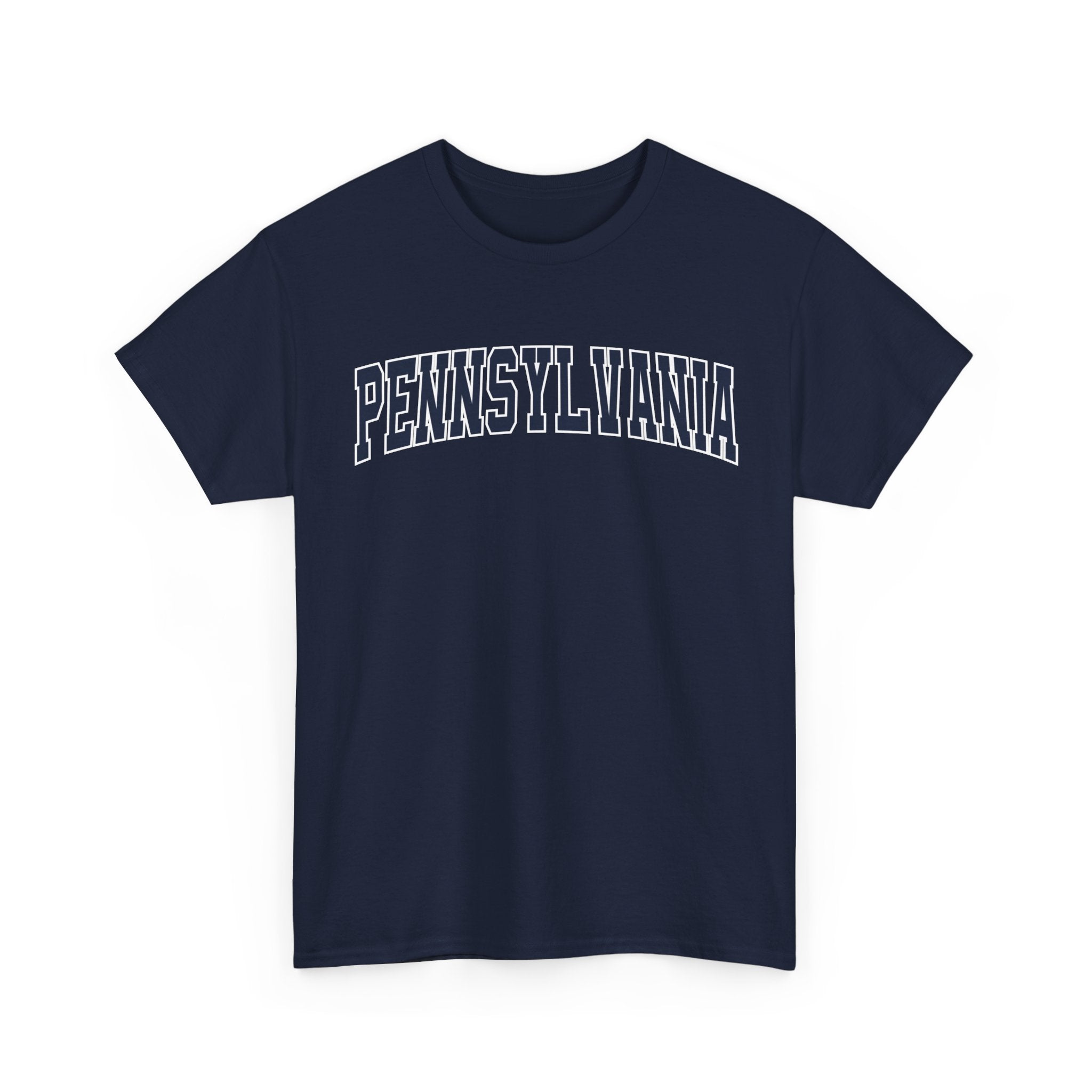 Pennsylvania Vintage Varsity Unisex T-shirt - Navy / S - T-Shirt