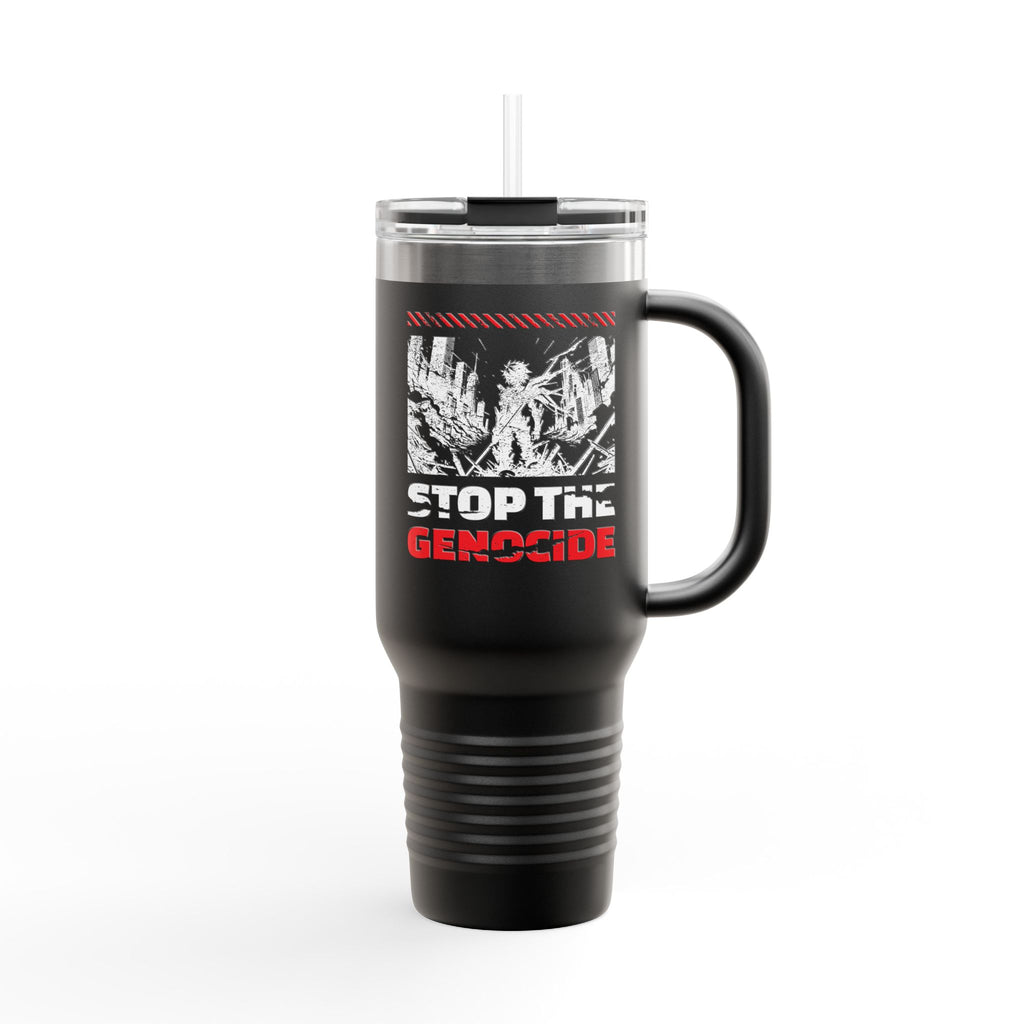 Stop the Genocide Insulated Travel Mug