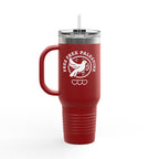 Free Palestine Insulated Travel Mug - 40oz / Red