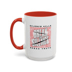 Break the Silence Accent Coffee Mug - 15oz / Red