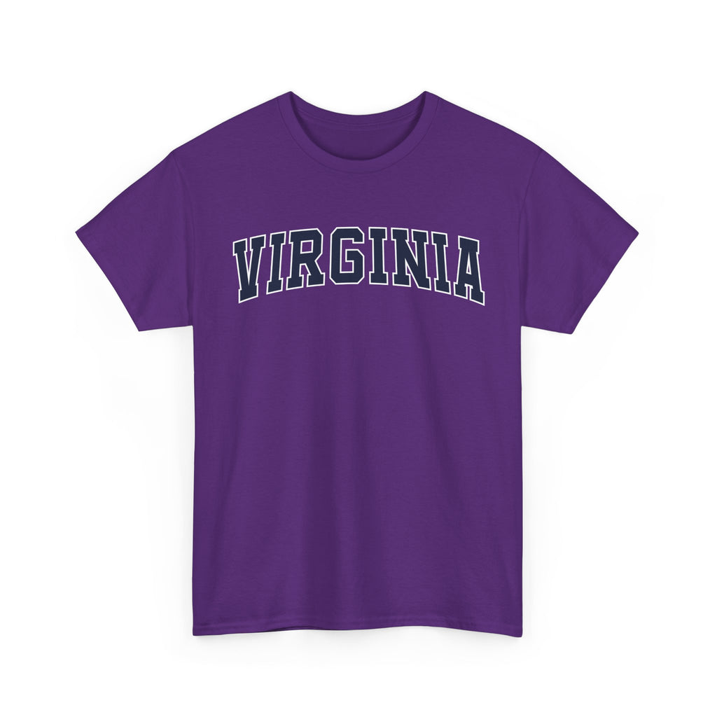 Virginia Vintage Varsity Unisex T-shirt - Purple / S - T-Shirt