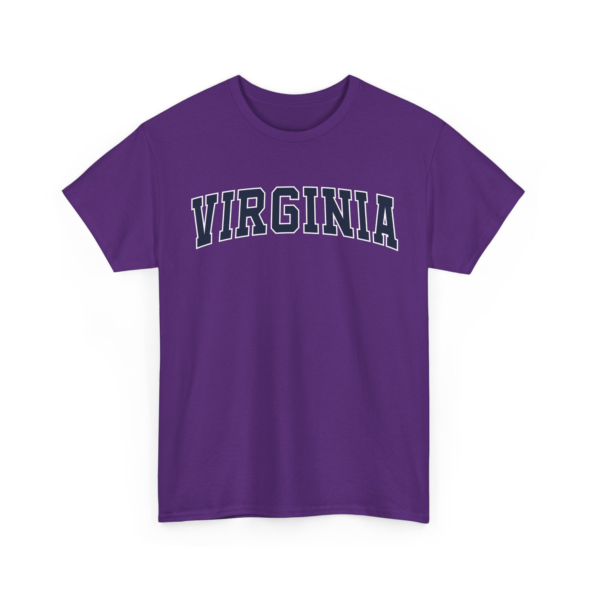 Virginia Vintage Varsity Unisex T-shirt - Purple / S - T-Shirt