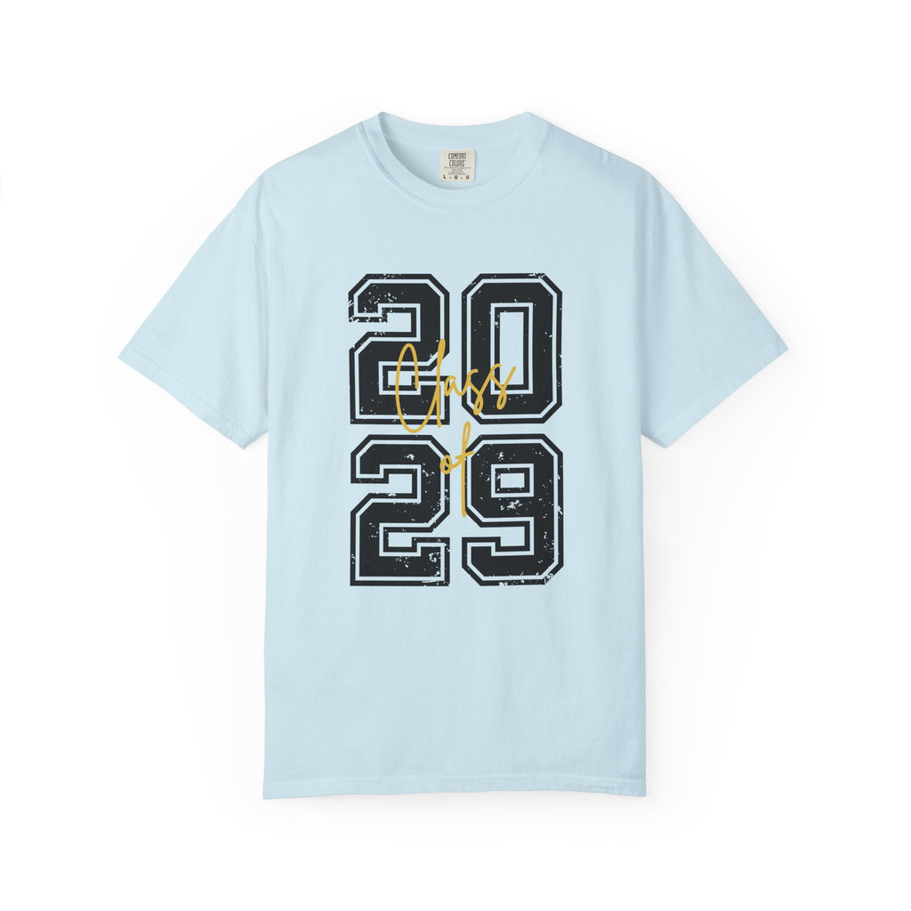 Class of 2029 Vintage Unisex T-Shirt Trendy Graphic Tee for Celebrations Comfortable Everyday Wear Unique Gift Idea