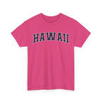 Hawaii Vintage Varsity Unisex T-shirt - Heliconia / S - T-Shirt