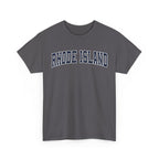 Rhode Island Vintage Varsity Unisex T-shirt - Charcoal / S - T-Shirt