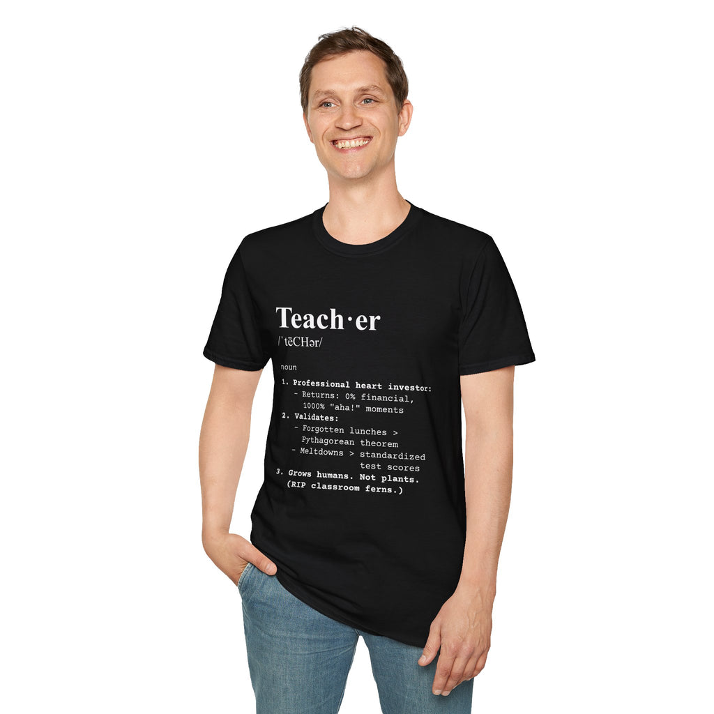 Teacher Definition T-Shirt (V4) - T-Shirt
