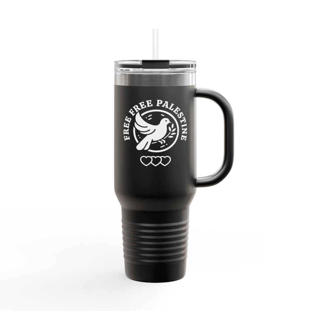 Free Palestine Insulated Travel Mug