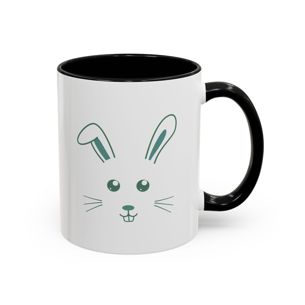 Cute Bunny Rabbit Accent Mug