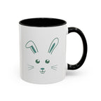Cute Bunny Rabbit Accent Mug