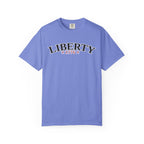 Liberty Typography T-Shirt - Flo Blue / S
