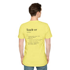 Teacher Definition T-Shirt (V3 - Back Print) - T-Shirt