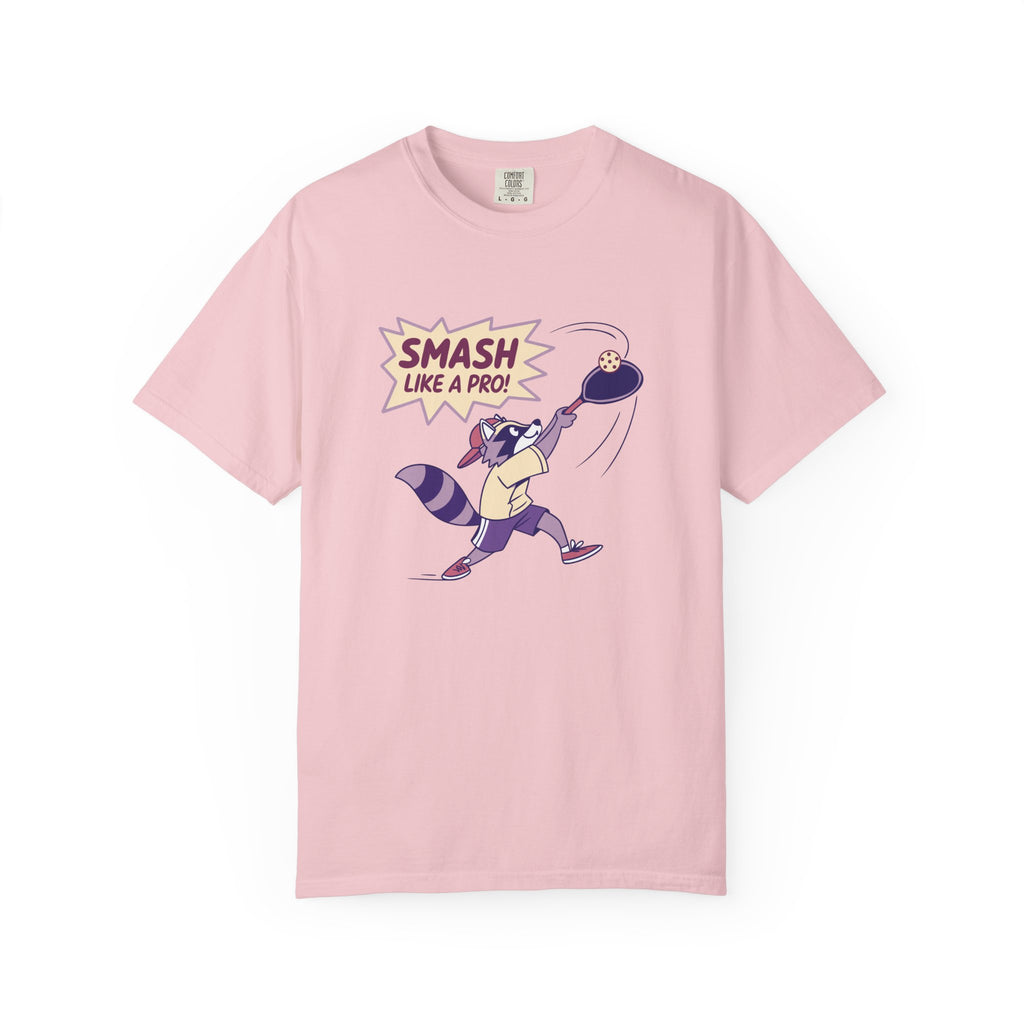 ’Smash Like A Pro’ Pickleball T-Shirt | Retro Sports Quote Tee for Men & Women - Blossom / S