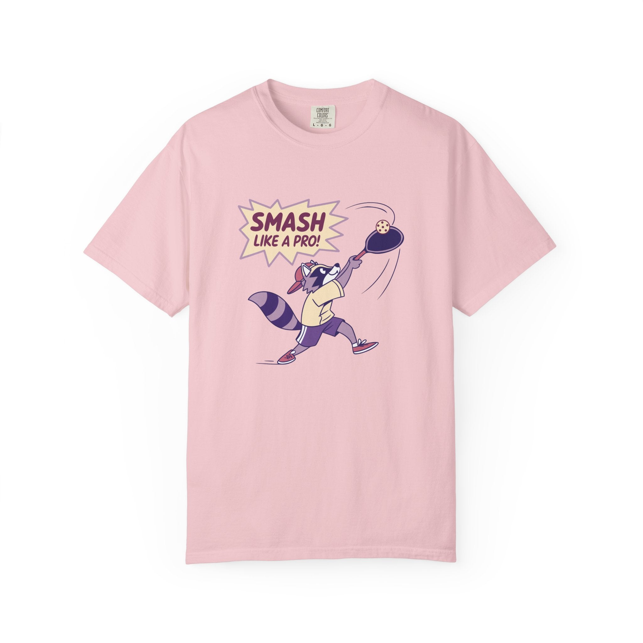 ’Smash Like A Pro’ Pickleball T-Shirt | Retro Sports Quote Tee for Men & Women - Blossom / S