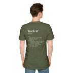 Teacher Definition T-Shirt (V3 - Back Print) - T-Shirt