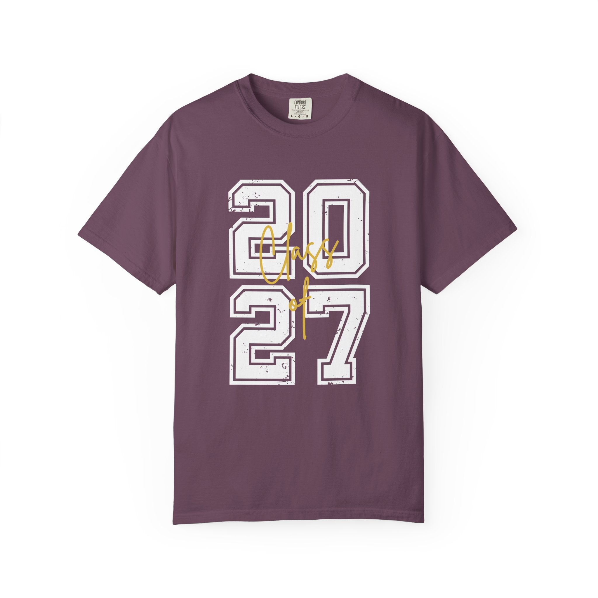 Class of 2027 T-Shirt — Graduation Senior Year Tee - Berry / S - T-Shirt
