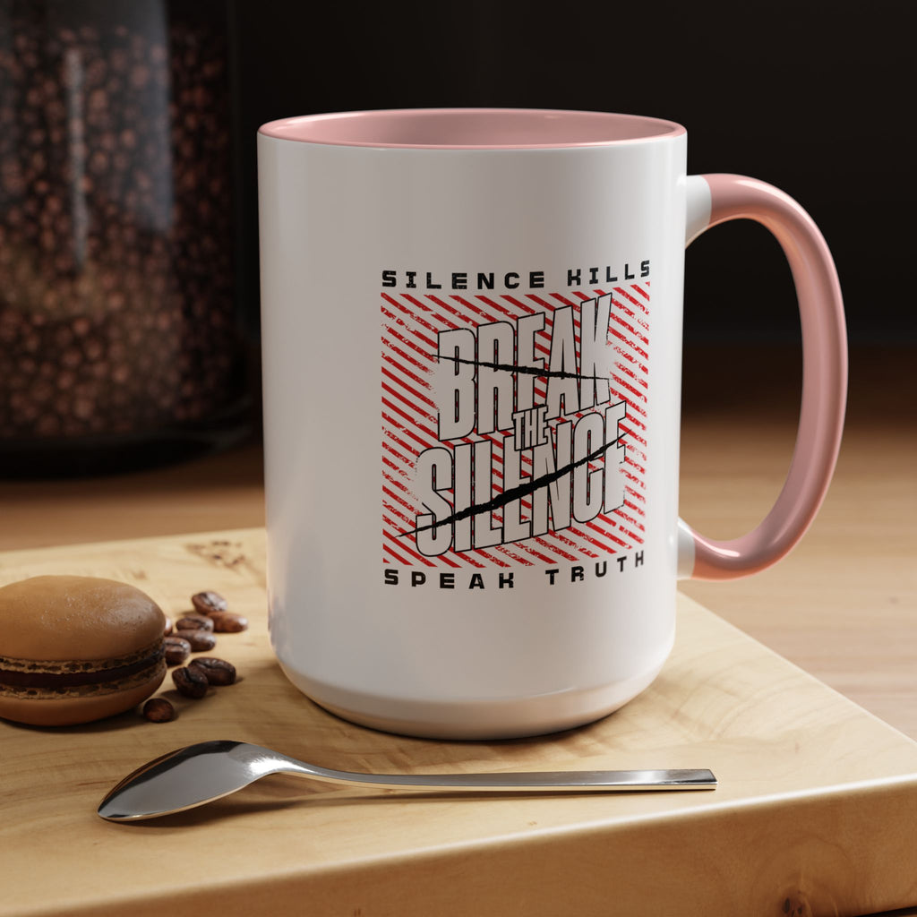 Break the Silence Accent Coffee Mug