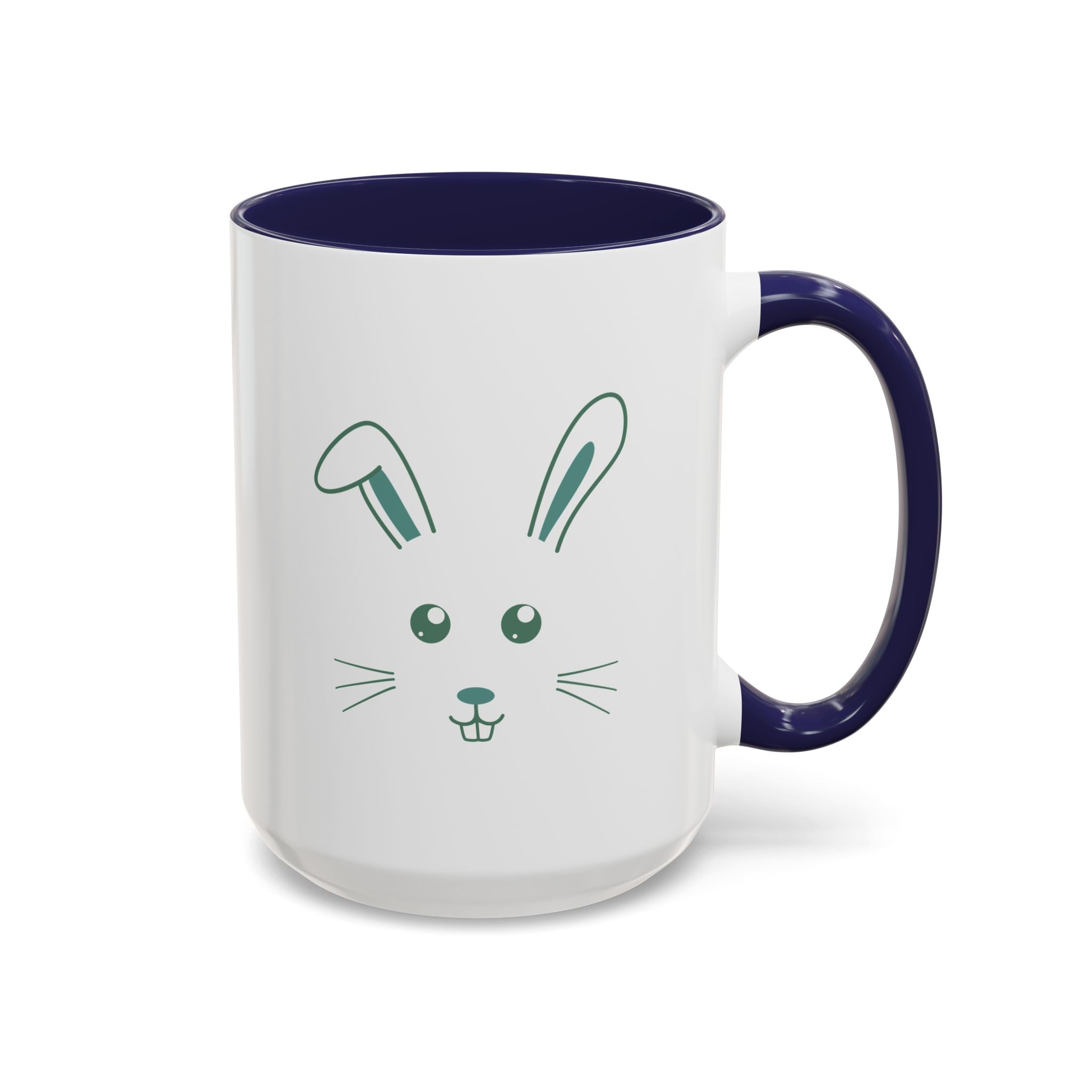 Cute Bunny Rabbit Accent Mug