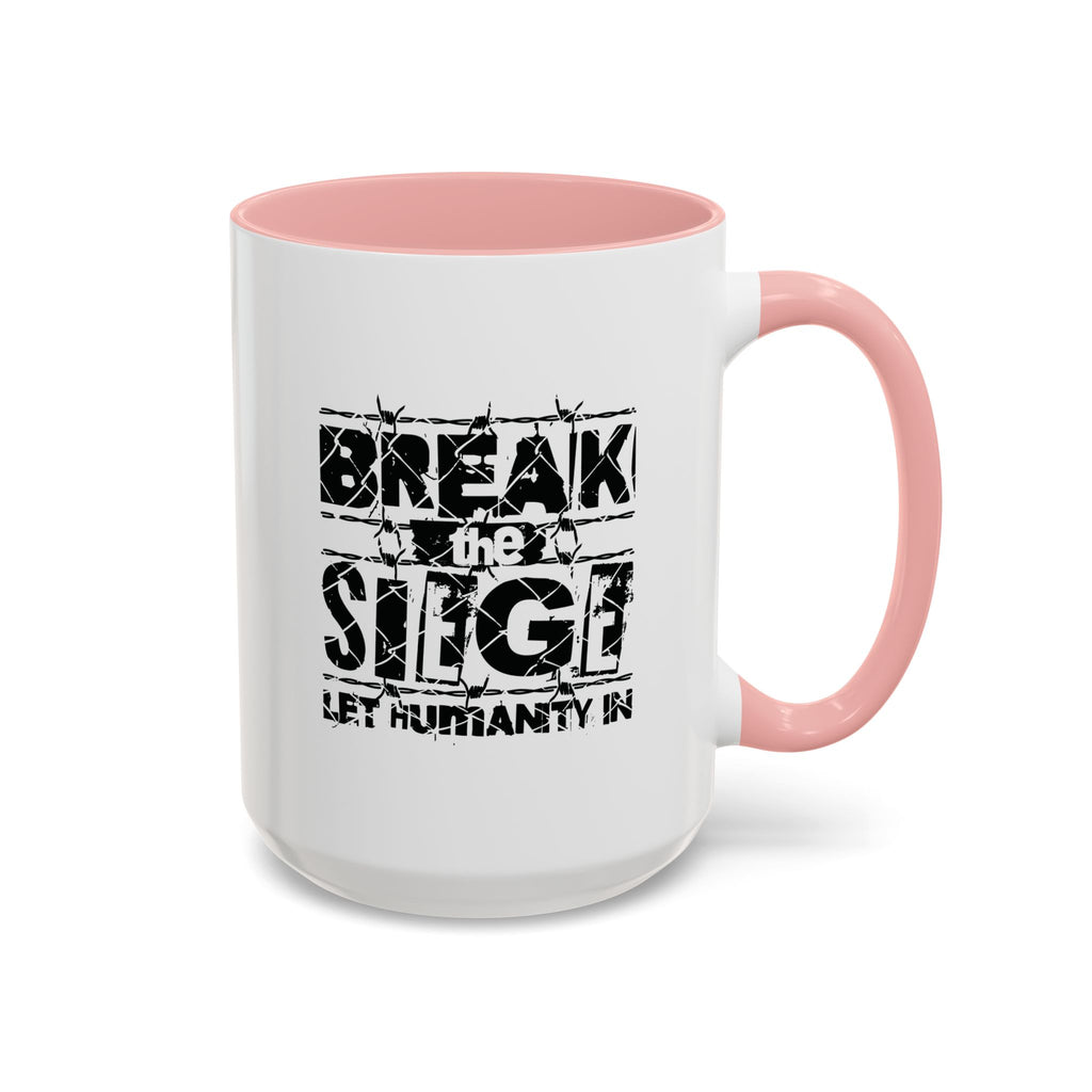 Break the Siege Accent Coffee Mug