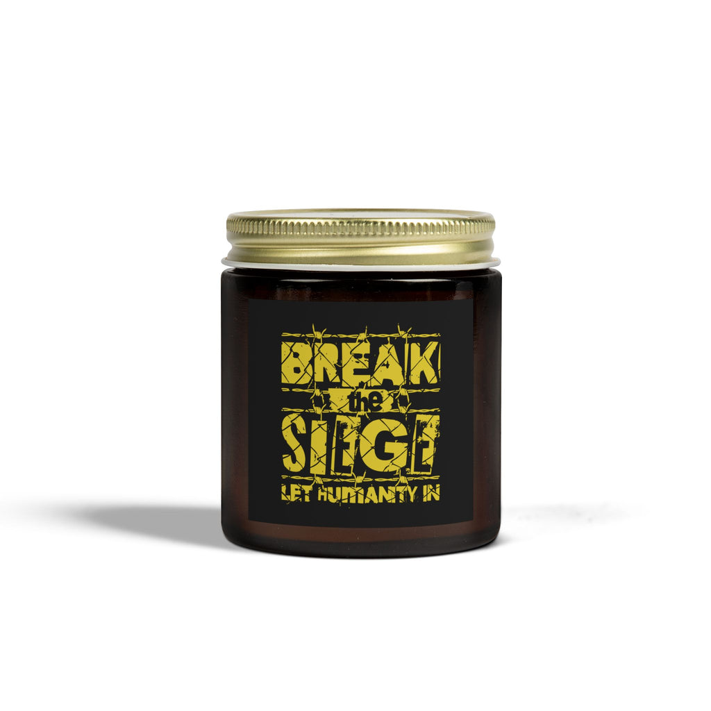 Break the Siege Scented Candles - 4oz / Amber / Beachwood - Home Decor