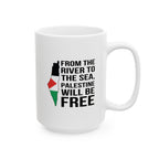Palestine Freedom Ceramic Mug