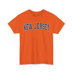 New Jersey Vintage Varsity Unisex T-shirt - Orange / S - T-Shirt