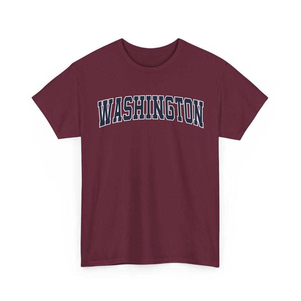 Washington Vintage Varsity Unisex T-shirt - Maroon / S - T-Shirt