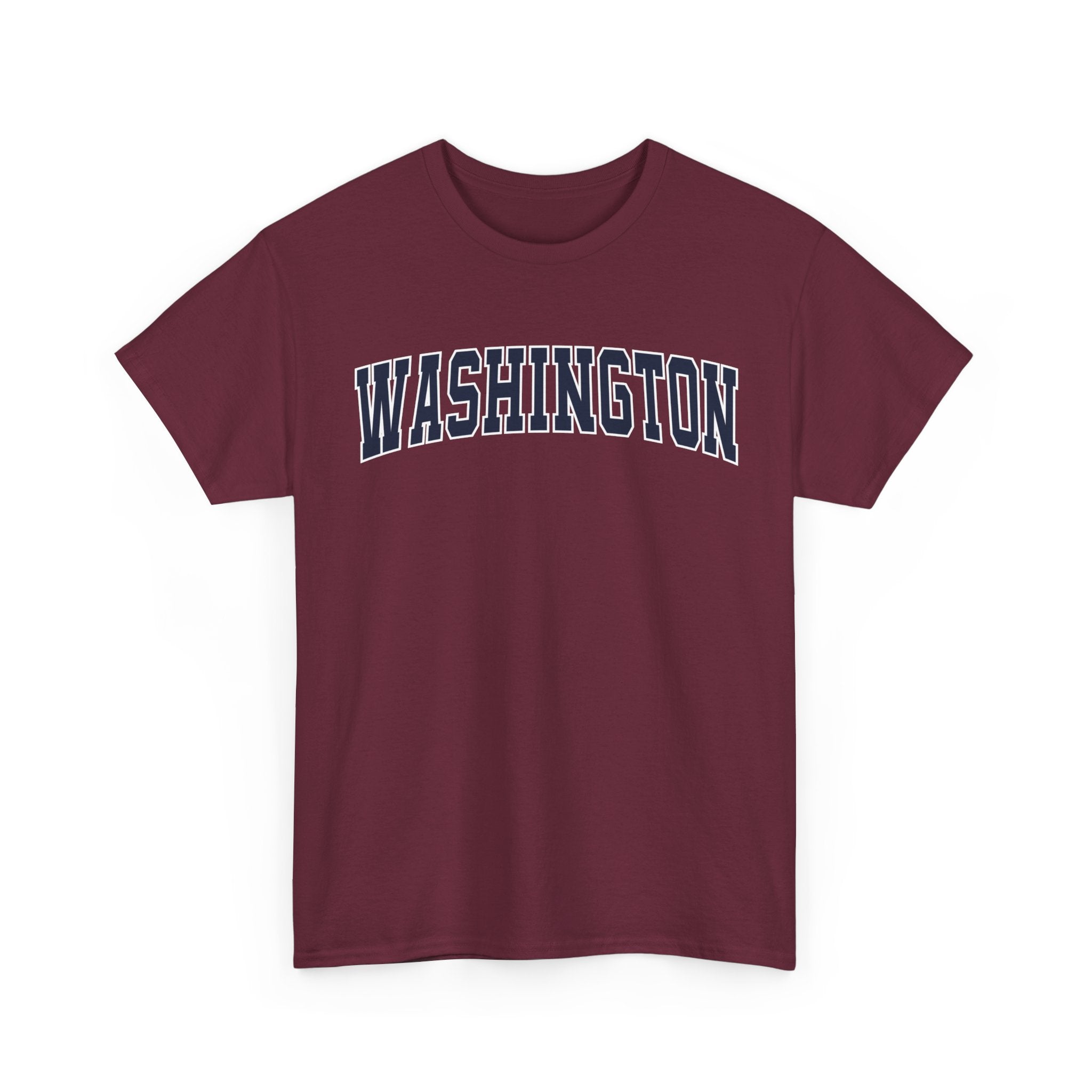 Washington Vintage Varsity Unisex T-shirt - Maroon / S - T-Shirt