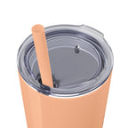 Cute Bunny Skinny Tumbler 20oz with Straw - Mug