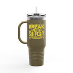 Break the Siege Insulated Travel Mug - 40oz / Olive Green