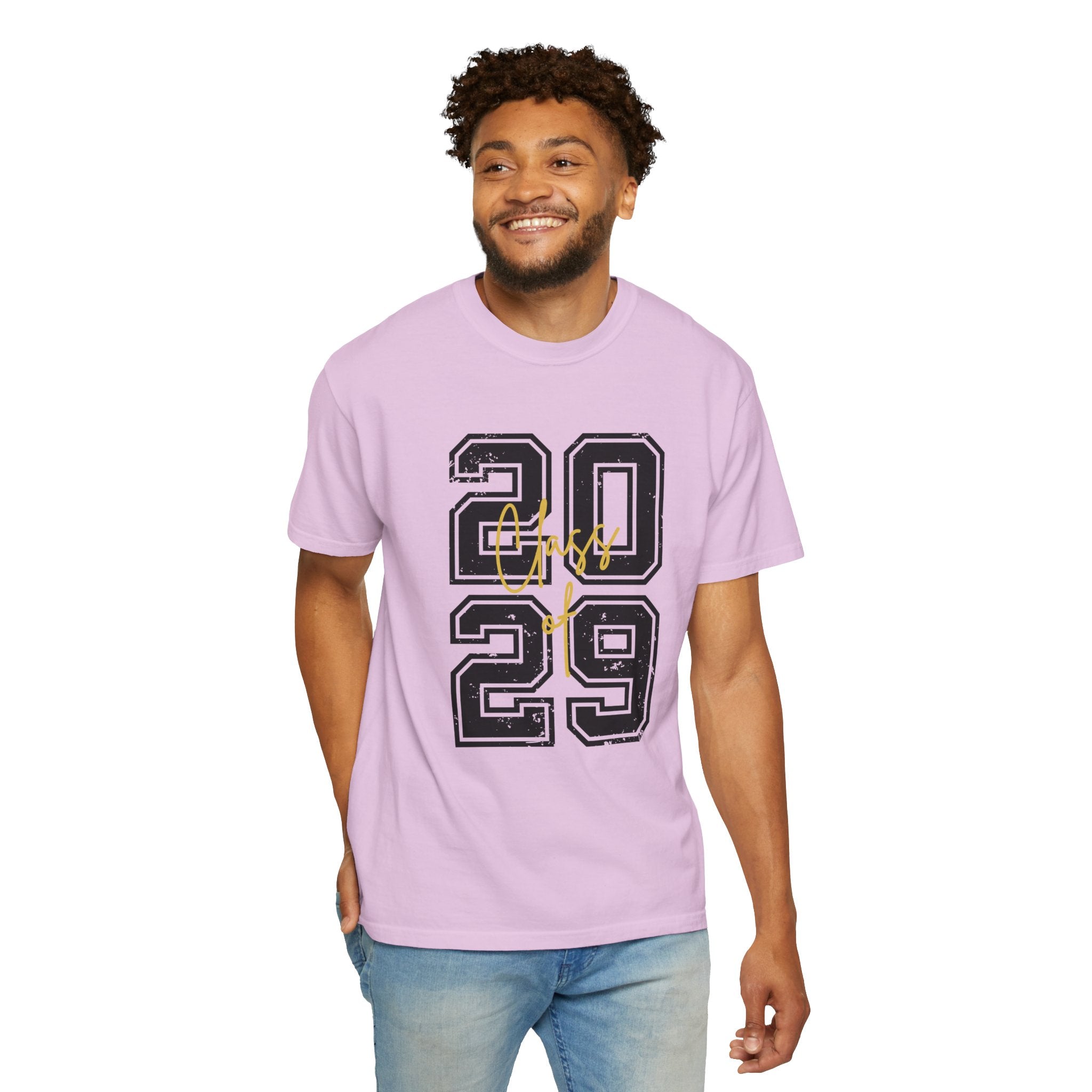 Class of 2029 Vintage Unisex T-Shirt Trendy Graphic Tee for Celebrations Comfortable Everyday Wear Unique Gift Idea