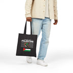 Peace for Palestine Cotton Canvas Tote Bag - Bags
