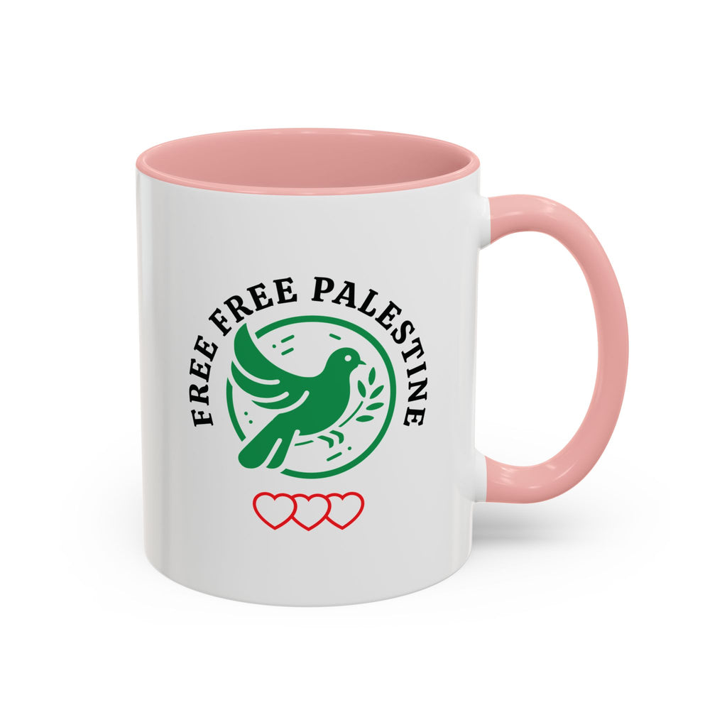 Free Palestine Accent Coffee Mug