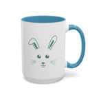 Cute Bunny Rabbit Accent Mug