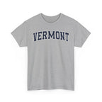Vermont Vintage Varsity Unisex T-shirt - Sport Grey / S - T-Shirt