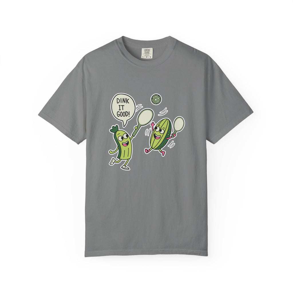 Dink It Good’ Pickleball T-Shirt | Funny Sports Graphic Shirt - Grey / S