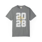 Graduation Unisex T-Shirt 2028 Customizable College Tee High School Graduation Gift Trendy Casual Wear - Grey / S