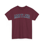 Maryland Vintage Varsity Unisex T-shirt - Maroon / S - T-Shirt