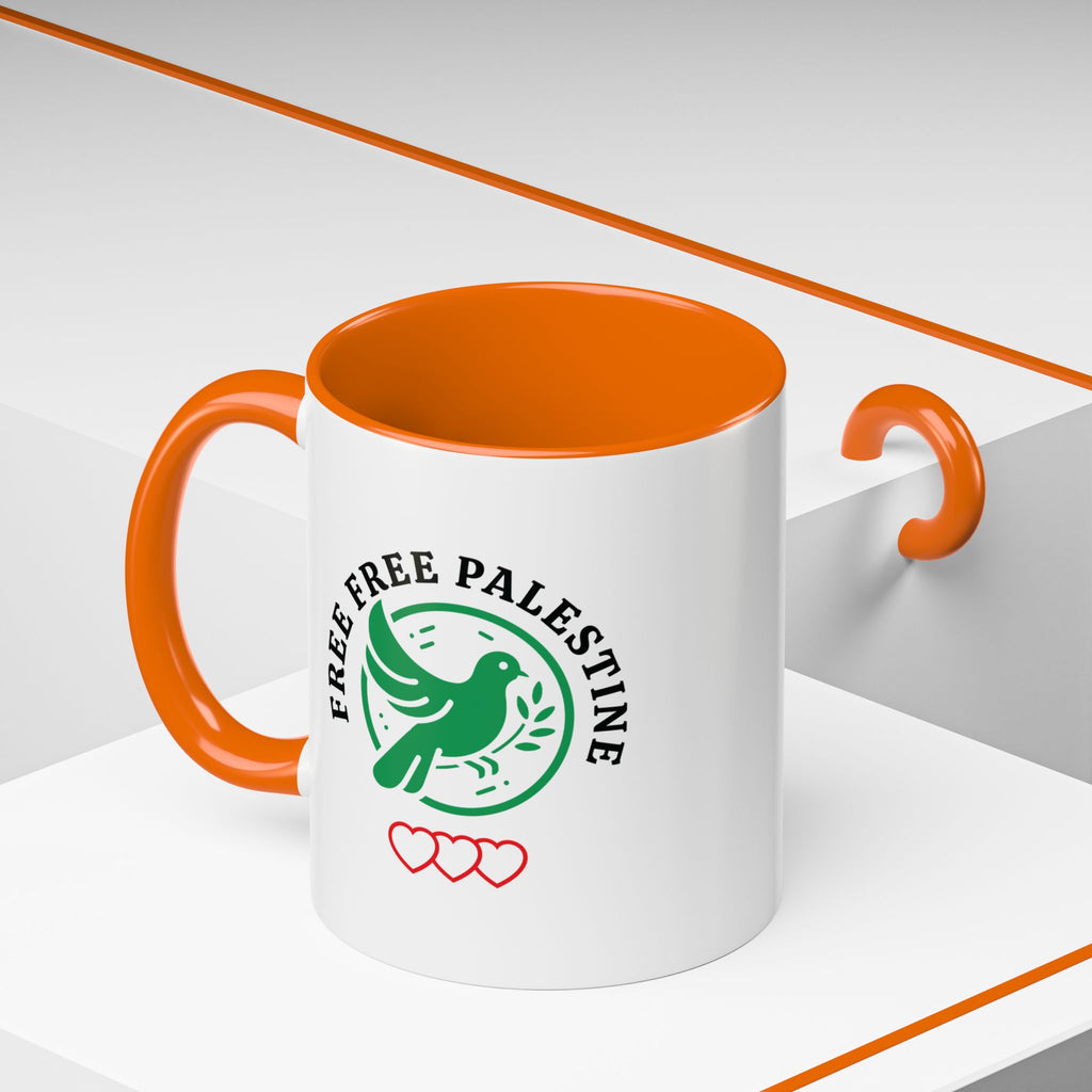 Free Palestine Accent Coffee Mug