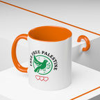 Free Palestine Accent Coffee Mug